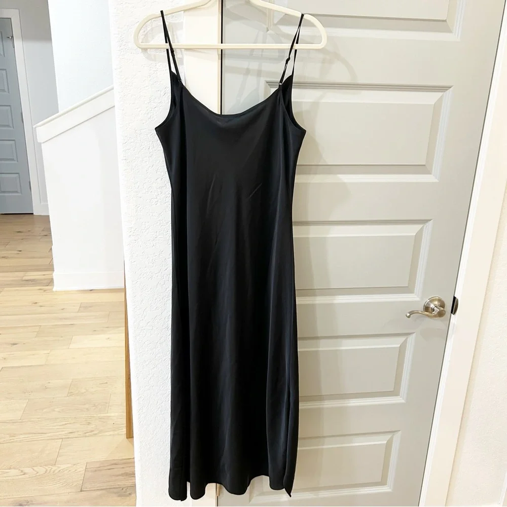 NWT All Saints Hadley Slip Midi Dress - Picture 4 of 5